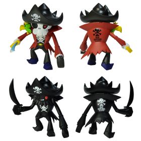 GLAY(グレイ) EXPO 2004 THE FRUSTRATED 海賊フィギュアセット 2体 TERUデザイン メディコムトイ