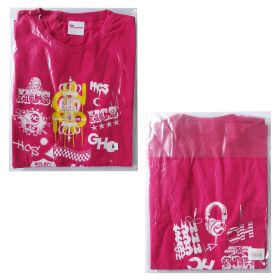 GLAY(グレイ) HIGHCOMMUNICATIONS TOUR 2011-2012 "RED MOON & SILVER SUN" Tシャツ レッド