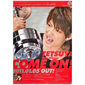 L'Arc～en～Ciel(ラルク) ポスター TETSUYA COME ON! 告知