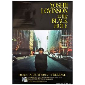 吉井和哉(イエモン) ポスター at the black hole YOSHII LOVINSON 2004