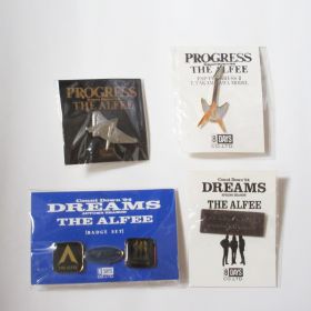 THE ALFEE(ジ・アルフィー) セット商品 ピンバッジ 4点セット 1994 1995