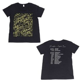 [Alexandros](ドロス) Sleepless in Japan Tour Tシャツ ブラック×イエロー