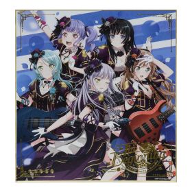 BanG Dream!(バンドリ！) その他 Roselia ロゼリア 記念色紙 9th☆LIVE The Beginning