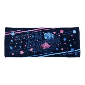 BanG Dream!(バンドリ！) その他  フェイスタオル 9th☆LIVE The Beginning Poppin'Party×Roselia