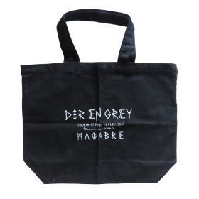 Dir en grey(ディル) TOUR16-17 FROM DEPRESSION TO 〔mode of MACABRE〕 トートバッグ　不織布