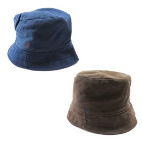 藤井フミヤ(チェッカーズ) その他 バケットハット リバーシブル オリジナルロゴ入り 帽子 キャップ