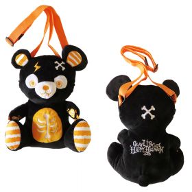GLAY(グレイ) LiB CAFE スートライプーくまポシェット 小物入れ ぬいぐるみ 2016