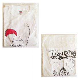 横山健(Ken Yokoyama) その他 Tシャツ 成吉思汗 ジンギスカン pizza of death ロゴ ホワイト