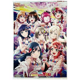 虹ヶ咲学園スクールアイドル同好会(ニジガク) ポスター タペストリー ラブライブ! First Live "with You" ゲーマーズ