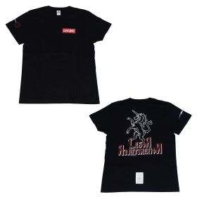 ユニコーン(unicorn) ツアー2017 「UC30 若返る勤労」 反り返るUNICORN Tee Tシャツ ブラック 奥田民生