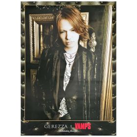 VAMPS(HYDE) ポスター HYDE GEREZZA ジェムケリー 2009展示会
