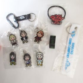 BiSH(ビッシュ) セット商品 グッズセット I カラビナ ピクセルキーホルダー ヘアゴム リボンタグ マスキングテープ アクリル アクキー 10点
