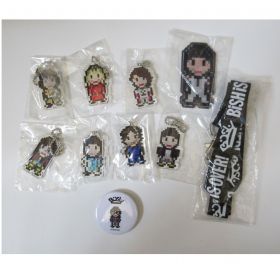 BiSH(ビッシュ) セット商品 グッズセット Z ピクセルキーホルダー 缶バッジ ワッペン ネックストラップ アクリル アクキー 10点