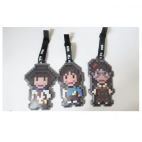 BiSH(ビッシュ) セット商品 グッズセット AE ピクセルPVCラゲッジタグ 3個セット ハシヤスメ・アツコ セントチヒロ・チッチ アユニ・D