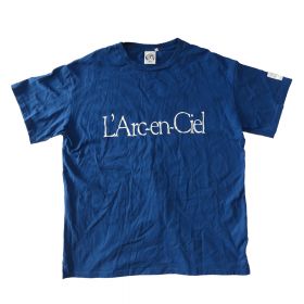 L'Arc～en～Ciel(ラルク) 30th L'Anniversary LIVE 旧ロゴTシャツ ブルー LE-CIEL会員限定