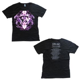 LUNA SEA(ルナシー) TOUR 2018 The LUV -World left behind-  Tシャツ ファイナル 　ブラック×パープル