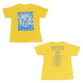 MAN WITH A MISSION(マンウィズ) The World's On Fire TOUR 2016 Tシャツ イエロー