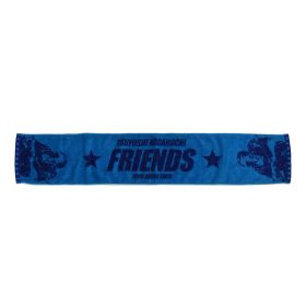 長渕剛(ながぶち つよし) 2009 TSUYOSHI NAGABUCHI ARENA TOUR FRIENDS マフラータオル ブルー