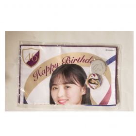 乃木坂46(のぎざか) その他 遠藤さくら 生誕記念フェイスタオル＆缶バッジ2個セット 2020年10月度