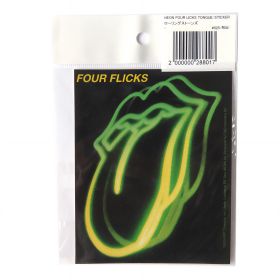ローリング・ストーンズ(The Rolling Stones) 限定販売 ステッカー フォー・フリックス tour 2002-2003
