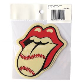 ローリング・ストーンズ(The Rolling Stones) 限定販売 ステッカー Baseball Tongue