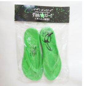 サザンオールスターズ(SAS) SUPER SUMMER LIVE 2013 灼熱のマンピー!! G★スポット解禁!! ビーチサンダル グリーン メンズ