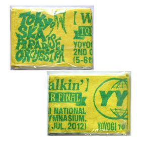 東京スカパラダイスオーケストラ(スカパラ) その他 マフラータオル 2012 TOUR Walkin' ファイナル イエロー