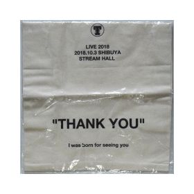 L'Arc～en～Ciel(ラルク) TETSUYA トートバッグ 2018 THANK YOU 白