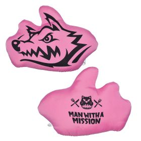 MAN WITH A MISSION(マンウィズ) その他 クッション ピンク スペアリブ Chasing the Horizon 発売記念