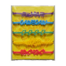 MAN WITH A MISSION(マンウィズ) その他 スーパーシリコン輪ゴム ラバーバンド ラババン 5個セット