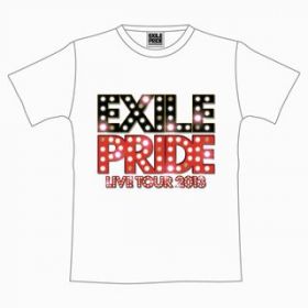EXILE(エグザイル) EXILE LIVE TOUR 2013 “EXILE PRIDE” 追加公演 EXILE PRIDE ツアーTシャツ(ホワイト)