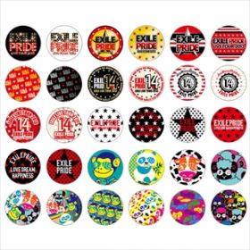 EXILE(エグザイル) EXILE LIVE TOUR 2013 “EXILE PRIDE” 追加公演 EXILE PRIDE 缶バッジ