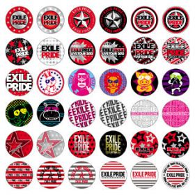 EXILE(エグザイル) EXILE LIVE TOUR 2013 “EXILE PRIDE” EXILE PRIDE 缶バッジ（50種）