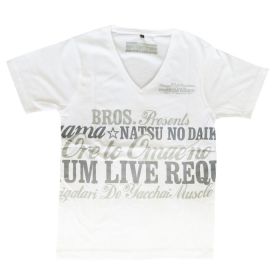 福山雅治(ましゃ) BROS. Presents 福山☆夏の大感謝祭 マッスルTシャツ ホワイト