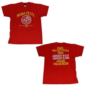 水樹奈々(NANA) LIVE FLIGHT 2014 Tシャツ(LIMITED TEE) パープル