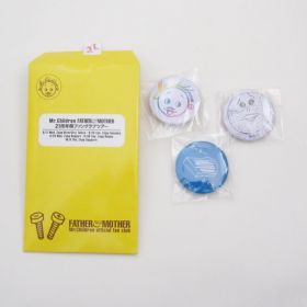 Mr.Children(ミスチル) FATHER&MOTHER 21周年祭 ファンクラブツアー バッジセット　3個 ミスチル君