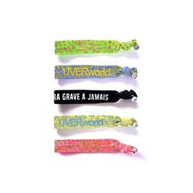 UVERworld(ウーバーワールド) LIVE HOUSE TOUR 2013 ストレッチリボンSET（ロゴチャーム付）