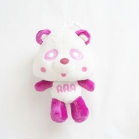 AAA(トリプルエー) アミューズメント景品 ぬいぐるみポーチ(紫)