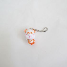 AAA(トリプルエー) アミューズメント景品 え～パンダ プラプラマスコット(橙)