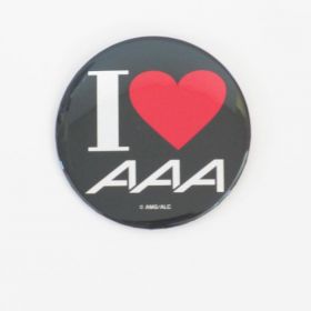 AAA(トリプルエー) a-nation’15 缶バッチ(黒）