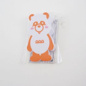 AAA(トリプルエー) アミューズメント景品 ダイカットクリップ(橙)