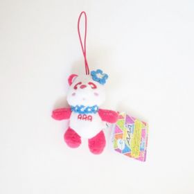 AAA(トリプルエー) アミューズメント景品 え～パンダハイビスカスマスコット(赤)