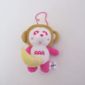 AAA(トリプルエー) AAA ARENA TOUR 2016 -LEAP OVER- え～パンダモンキーホルダー(桃)