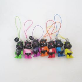 AAA(トリプルエー) その他 AAA フィギュアストラップ黒 7体セット