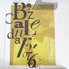 B'z(ビーズ) 限定販売 オフィシャルカレンダー2016