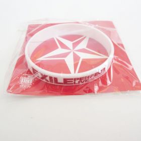 EXILE(エグザイル) PERFETC LIVE 2008 ゴムブレス（ラババン）白