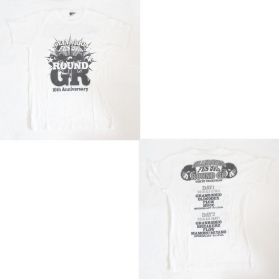GRANRODEO(グランロデオ) 10th ANNIVERSARY FES ROUND GR 2015 Tシャツ(ホワイト）