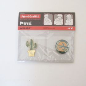 ポルノグラフィティ(porno) 限定販売 サボテンピンズ