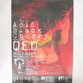 acid black cherry(abc) ポスター 告知ポスター(LIVE QED)