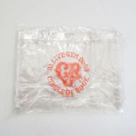 B'z(ビーズ) LIVE-GYM 2005 -CIRCLE OF ROCK- ビニールミニトートバッグ